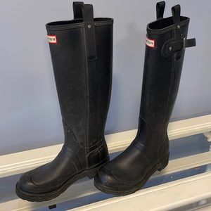 Hunter rain boots size 8